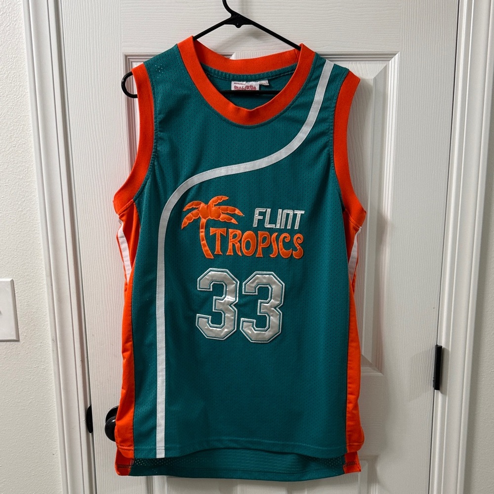Mitchell & Ness Teal and Orange Jersey